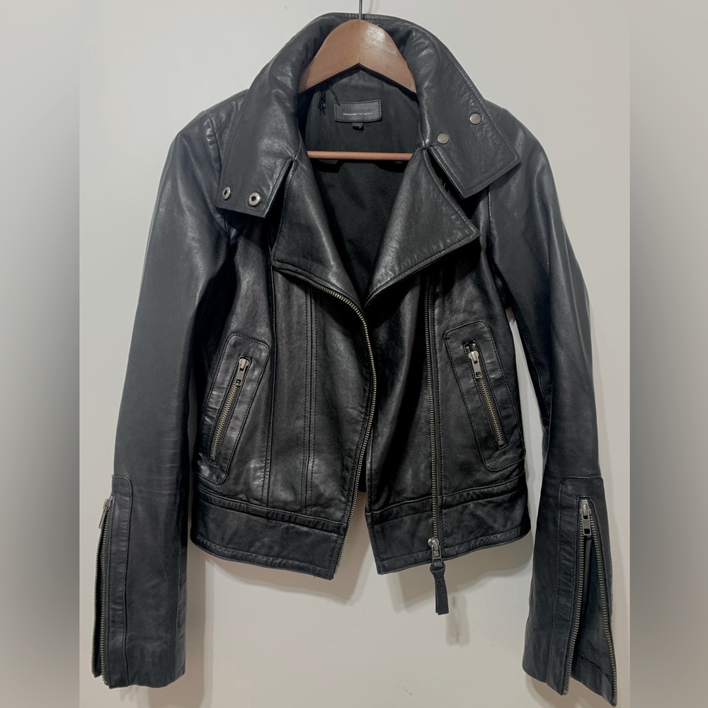 Aritzia x Mackage leather jacket XS